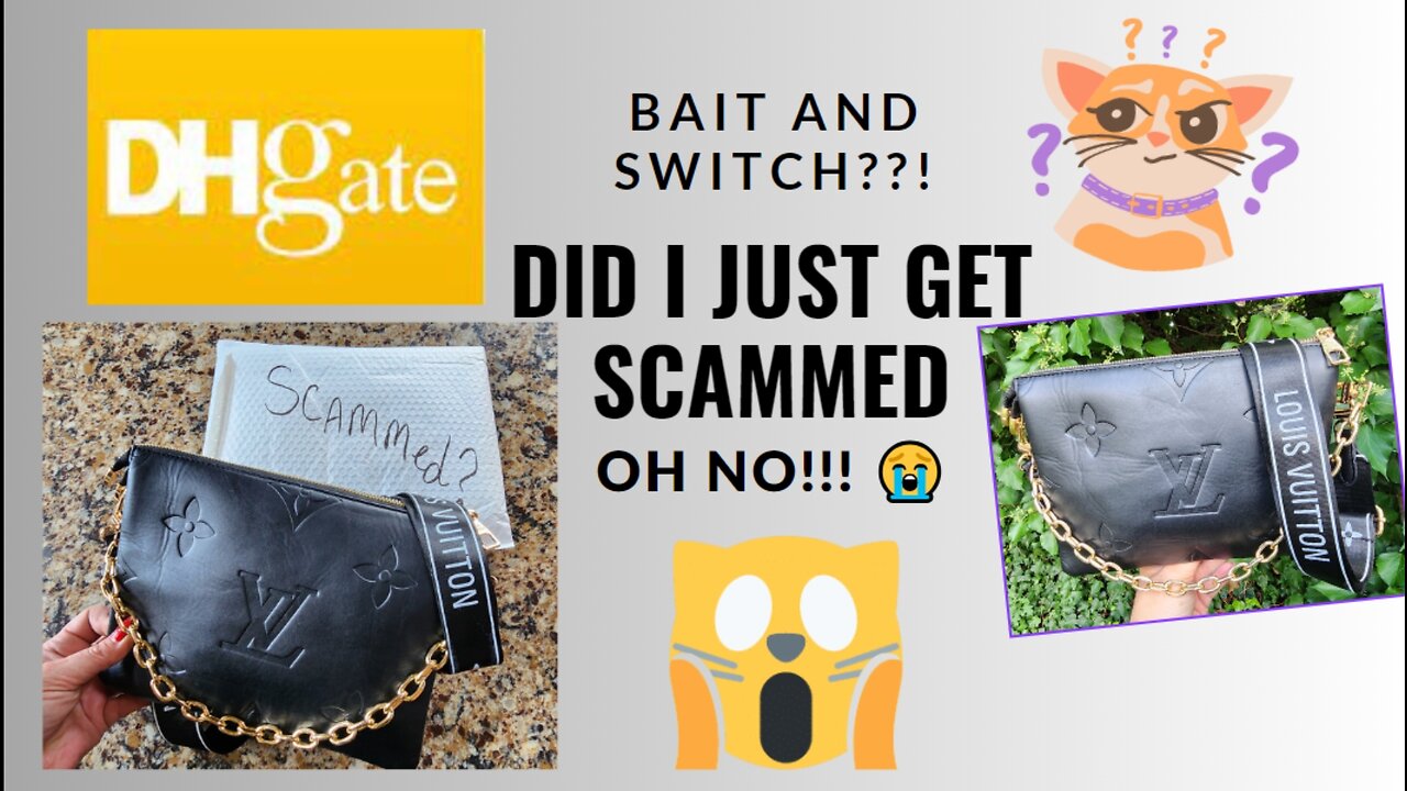 DHgate Bait & Switch Bag Scam? Oh Nooooo! Let's Unbox To See...