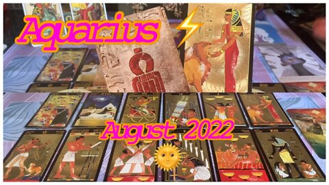 ♒️ Aquarius “3-6-9 The Key to The Universe! Lion’s Gate Portal.” August Tarot & Oracle Reading. 🌞