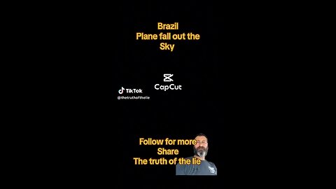 Brazil plane crash different mobile footages