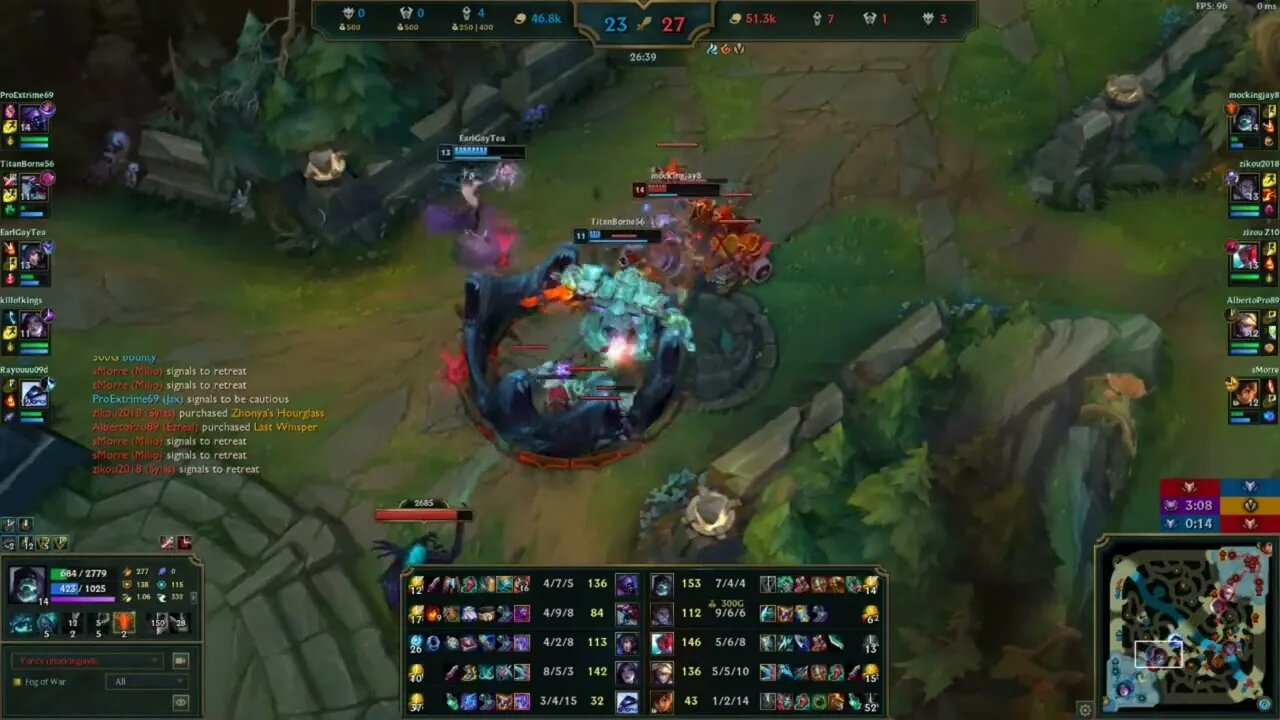Yorick Solos Triple Kill