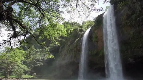 soothing waterfall