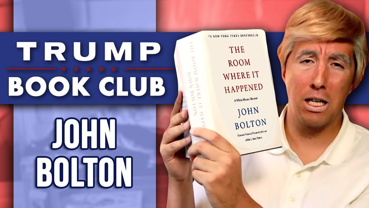 Donald Trump Reads John Bolton's Book!