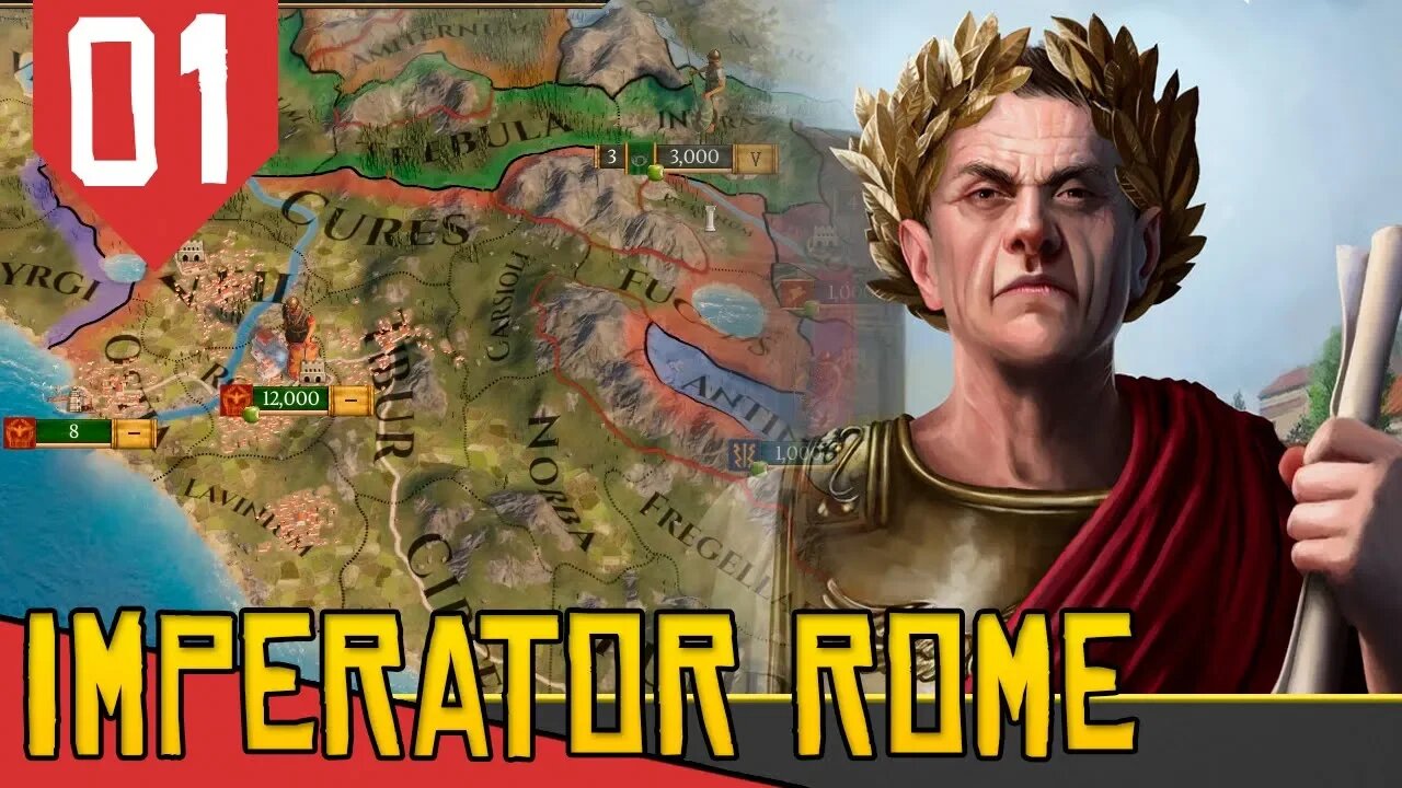 Rejeitando a REPUBLICA para Virar IMPÉRIO - Imperator Rome (2020) #01[Série Gameplay Português PTBR]