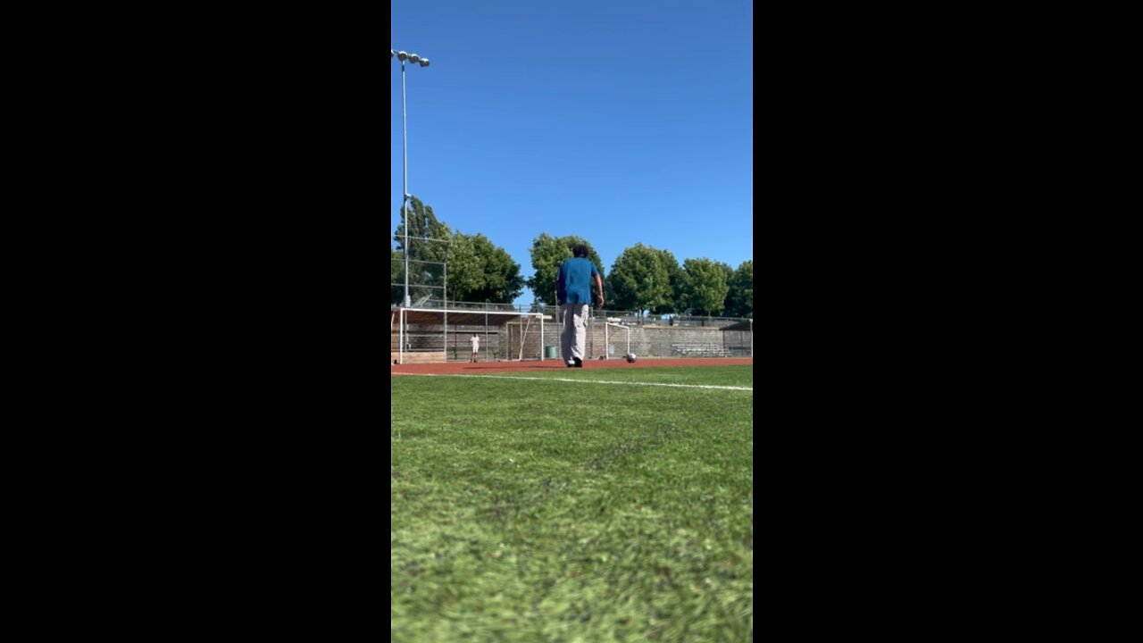 Playing Football