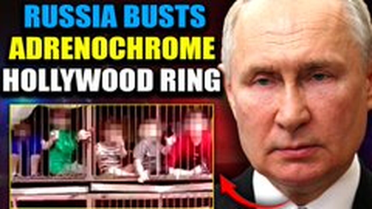 🚨 Russia Intercepts Israeli Jet Trafficking Adrenochrome Victims to Hollywood