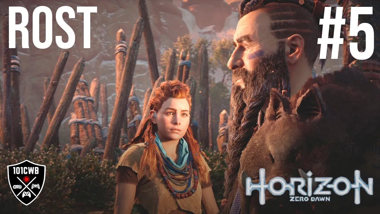 Horizon Zero Dawn #5 ROST - PS4 Pro 1440p 60fps - Gameplay Walkthrough Completo #horizonzerodawn