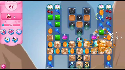 Candy Crush Level 4303 Talkthrough, 22 Moves 0 Boosters