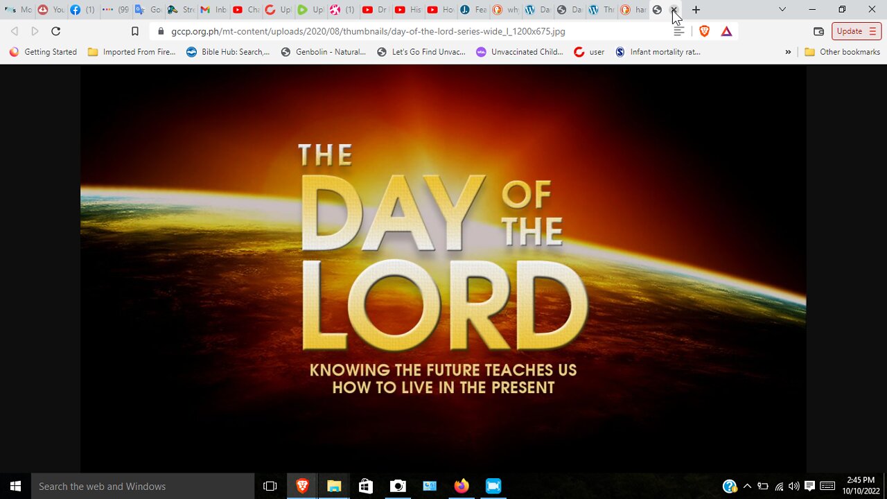 Understanding the day of the Lord and the day of Christ