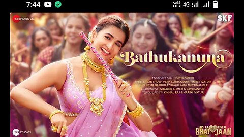 Bathukamma - Kisi Ka Bhai Kisi Ki Jaan | Salman Khan, Pooja Hegde, Venkatesh D | Santhosh V, Ravi B