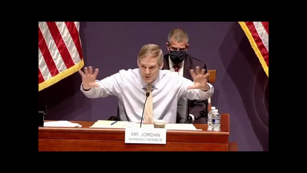 Rep Jim Jordan GRILLS FBI Director Christopher Wray