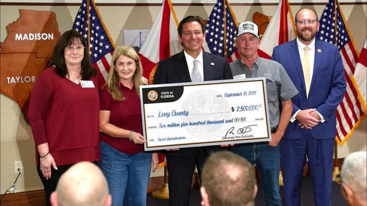 Gov. DeSantis Awards Over $122 Million to FL Counties to Improve Rural Transportation Infrastructure