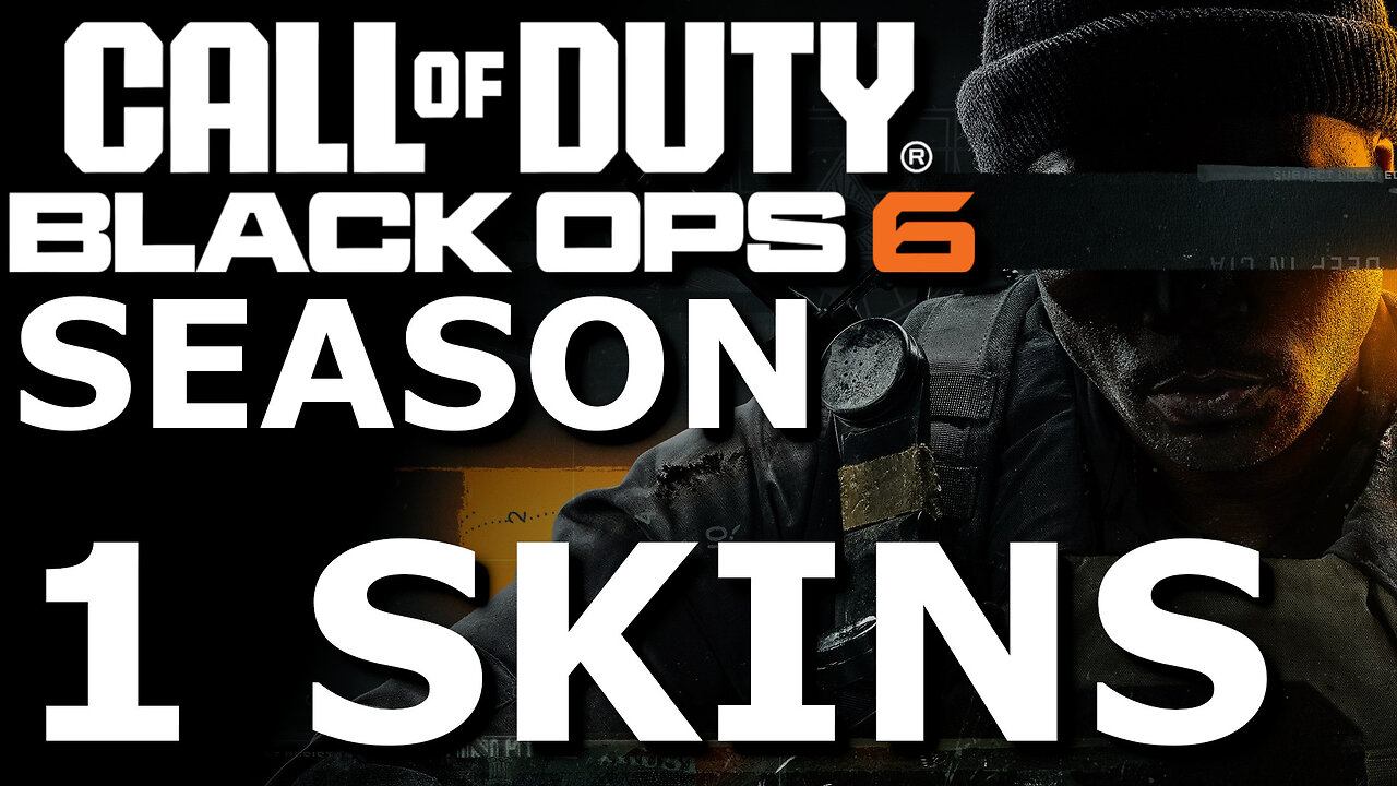 Call of Duty Black Ops 6 Season 1 Skins