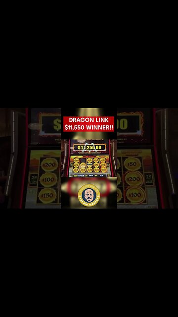 DRAGON LINK $11,550 WINNER #slots