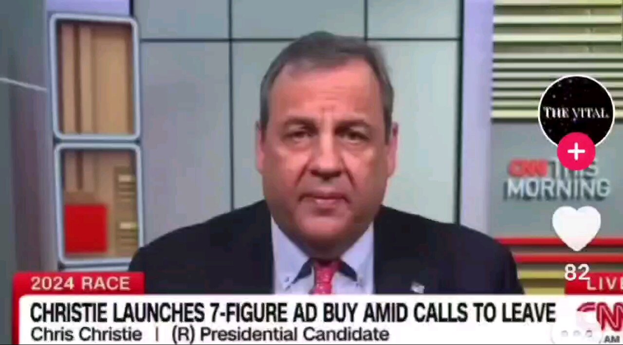 One String Banjo, Chris Christie, continues his ATTACK on Donald Trump