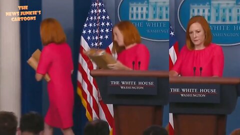 Psaki runs away as a reporter asks if they regret generals focusing all their energy on going woke.