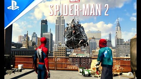 Spider man ps5 gameplay video||spider man save city in gangster