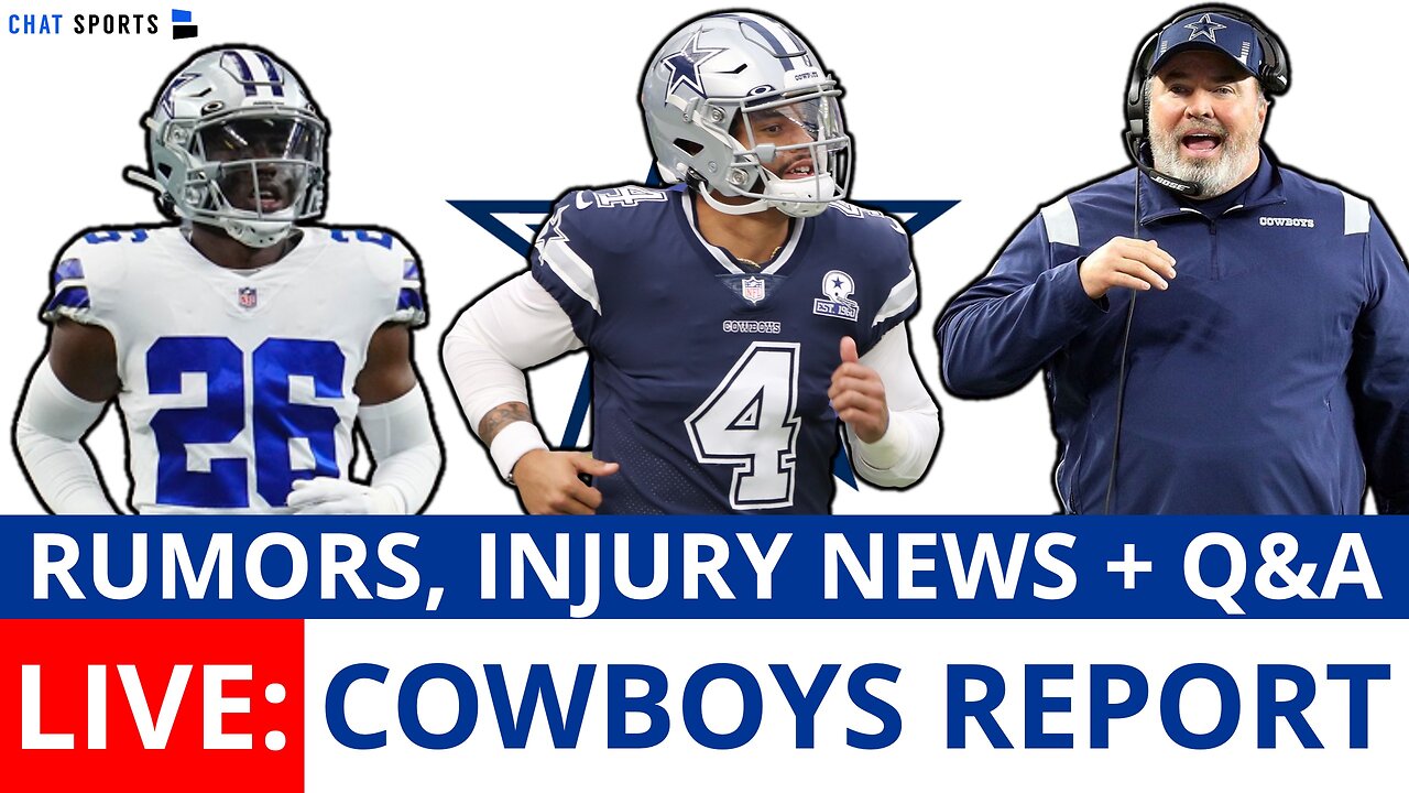 Dallas Cowboys Report Live: Daron Bland Injury, Dak Prescott + Playoff Concerns