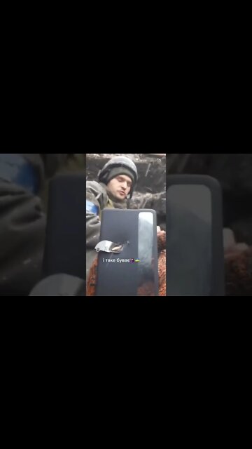 Wow! The phone that saved the life of a Ukrainian soldier