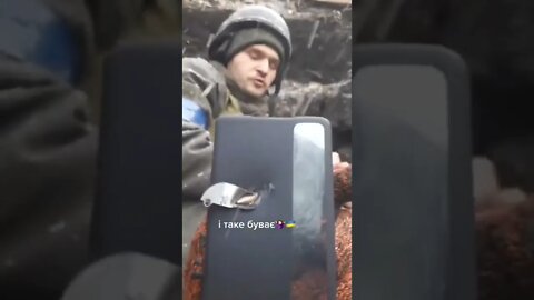 Wow! The phone that saved the life of a Ukrainian soldier