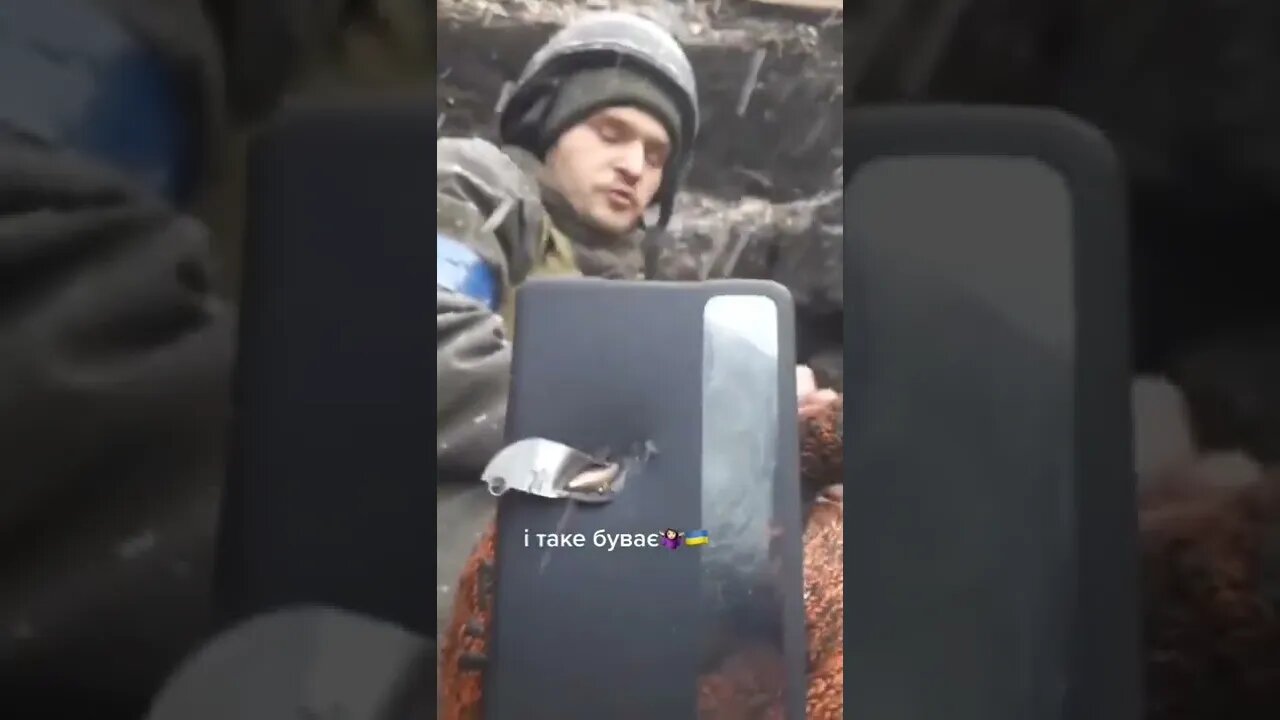 Wow! The phone that saved the life of a Ukrainian soldier
