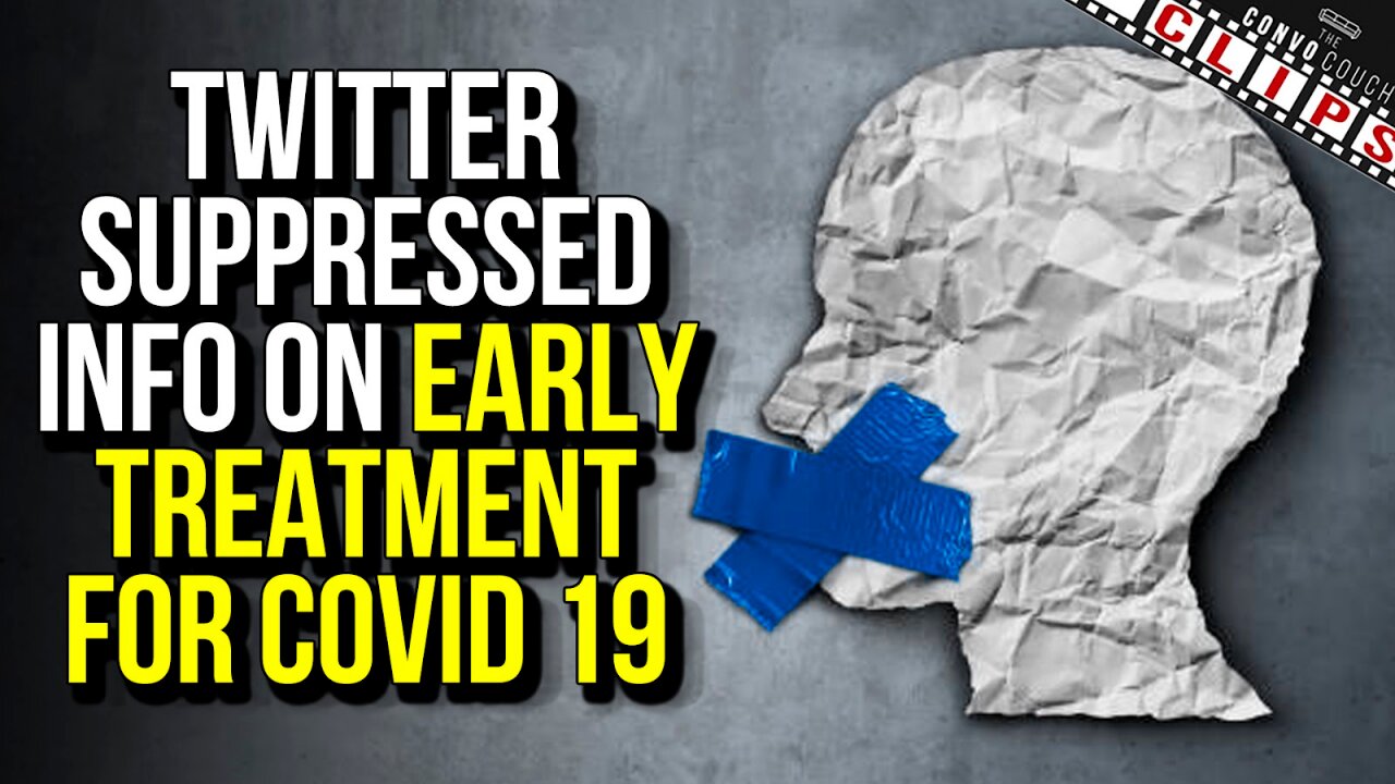 No Suppresion Here! Twitter Suppresed Info On Early Treatment For COVID 19