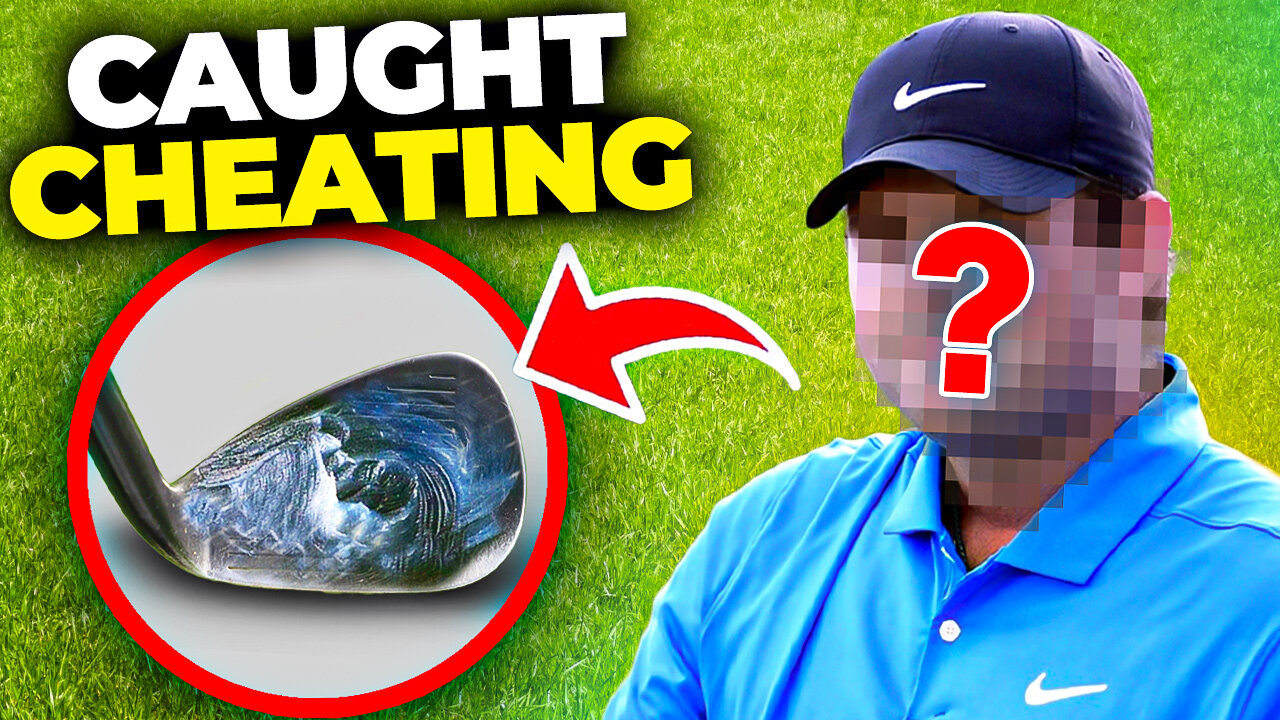 Pro Golfer Gets Caught CHEATING