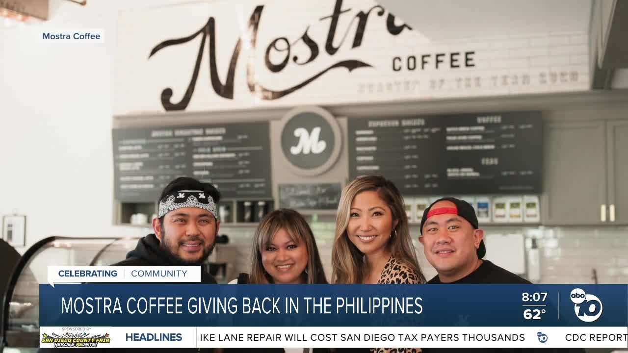 Mostra Coffee giving back to the Philippines