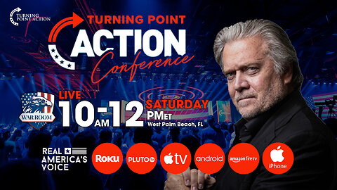 WAR ROOM LIVE FROM TPUSA SAS 2023 7-15-23