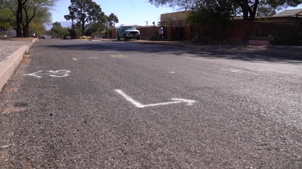 Tucson traffic circles slow traffic and harness rainwater