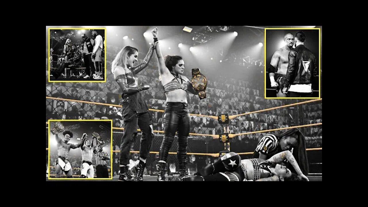 GONZALEZ & KUSHIDA Retain, BALOR Calls Out KROSS, SWERVE Introduces HIT ROW : NXT 5/11/21