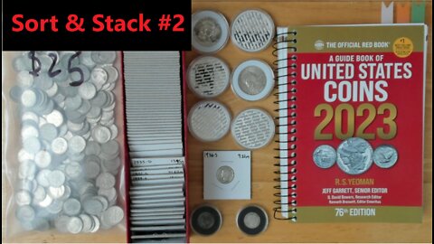 90% Constitutional (junk) Silver Dimes - Sort & Stack #2