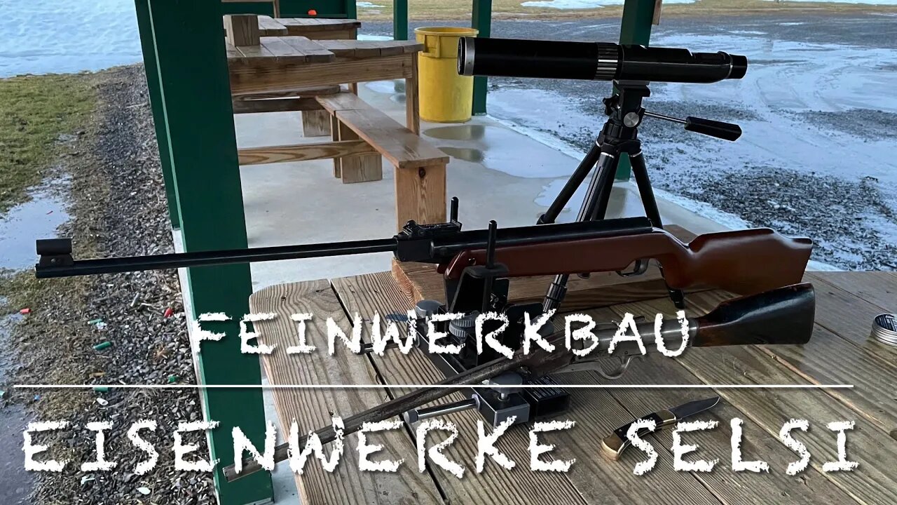 Mail call and first look with the Feinwerkbau 124 also Eisenwerke Jewel and Selsi spotting scope