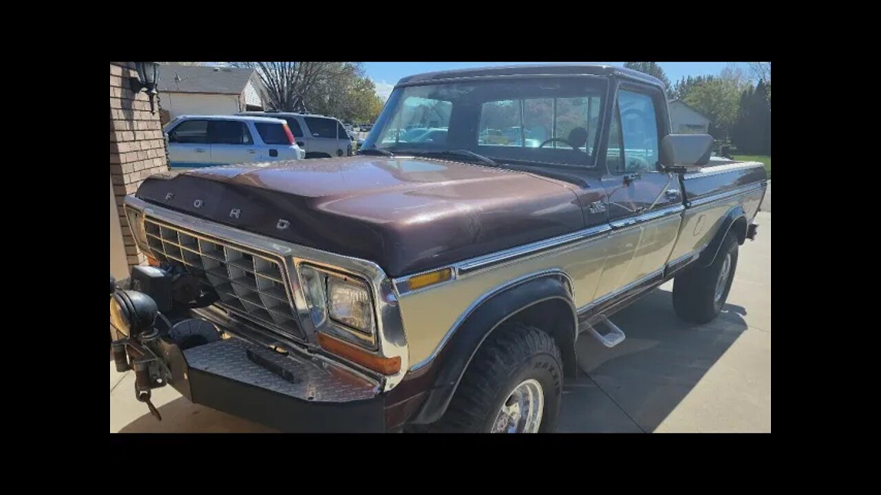 Quick Live Stream on My 1979 F-250 Edelbrock Upgrade