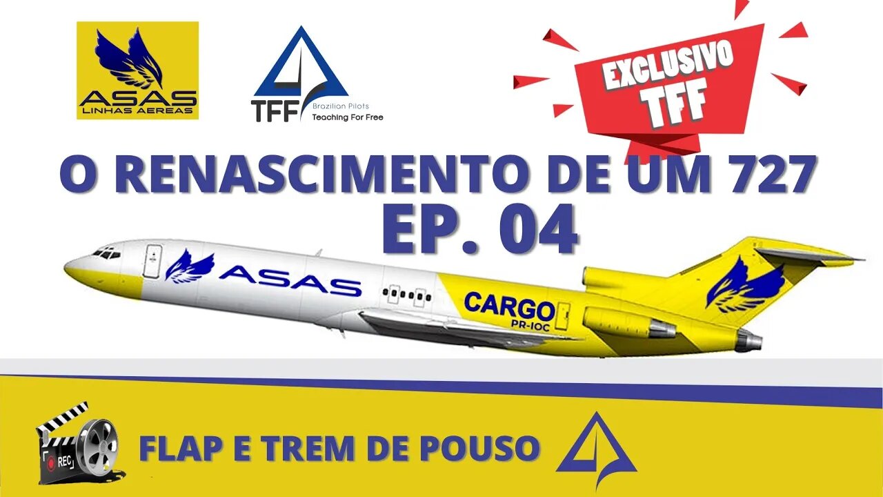 🔝 EXCLUSIVO 🔝 ✈️ TESTE DE FLAP e TREM DE POUSO [Ep.04]