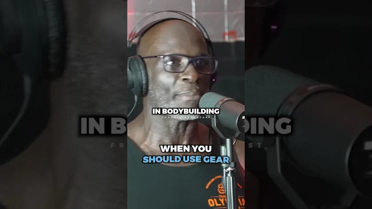 This is when you should use GEAR in bodybuilding ..