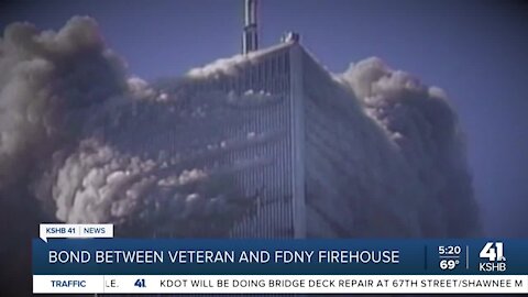 Bond between veteran and FDNY firehouse