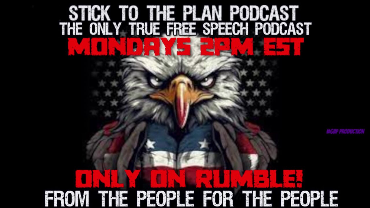 STICK TO THE PLAN PODCAST EP.24- HUGE BREAKING NEWS FIRST HERE IN THE 2ND HOUR! CHECK IT OUT!