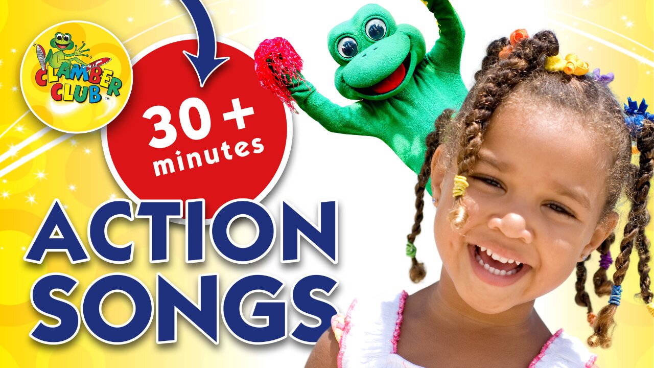 Awesome kids action songs! 30 minutes of get up and go fun