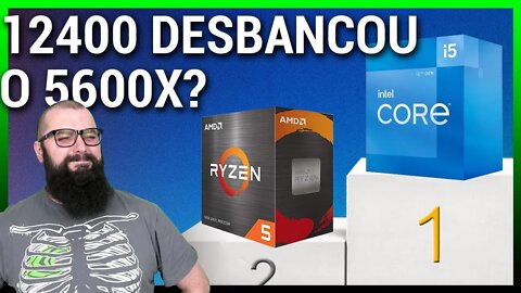 INTEL 12400F O MELHOR PARA GAMES?