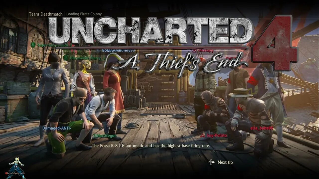 Uncharted 4: A Thief's End (Team Deathmatch Episode 2)On Ps4