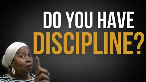 Do You Have The DISCIPLINE To Get The Kingdom?