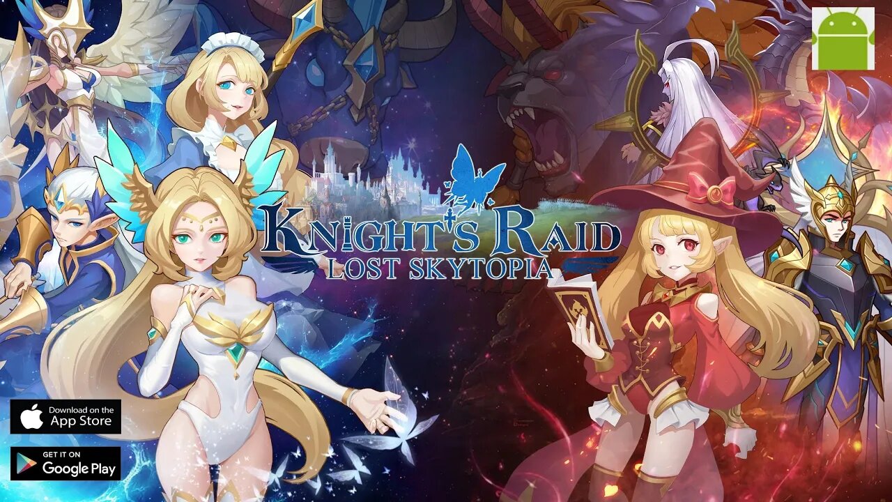 Knight's Raid: Lost Skytopia - for Android | iOS
