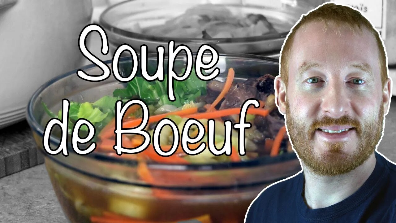 Se faire plaisir avec une queue de boeuf ! (Soupe de bœuf ) 🐂😄