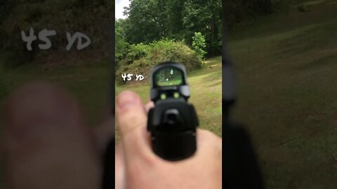 Shooting Through the Dot-What it Actually Looks Like At 45yd #shorts #hecklerandkoch #hk #vp9match