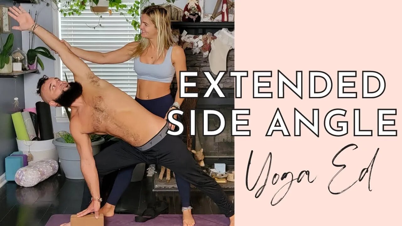 How to do Extended Side Angle | Extended Side Angle Pose AKA Utthita Parsvakonasana | How to do Yoga