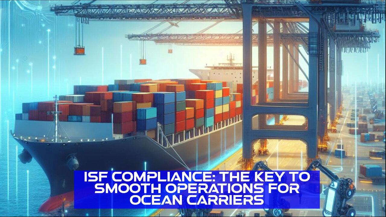 Why ISF Compliance is Essential for Ocean Carriers