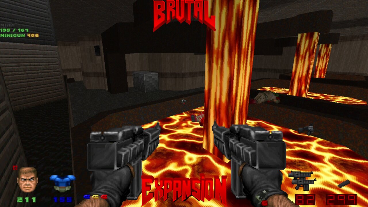 Brutal Doom v21.13.2 | The Darkening Episode 2 Map 01 | Online Co-op