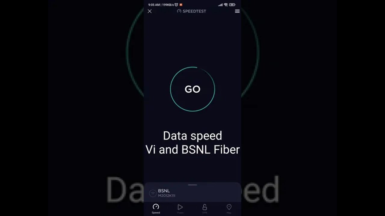 data speed Vi and BSNL Fiber