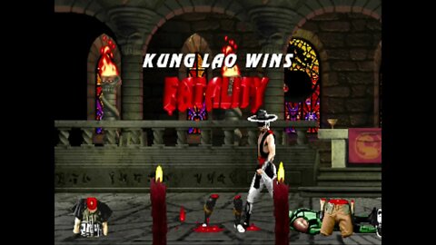 Ultimate Mortal Kombat 3 Plus Beta 2 - White Kung Lao - Ultimate Difficult - No Continues