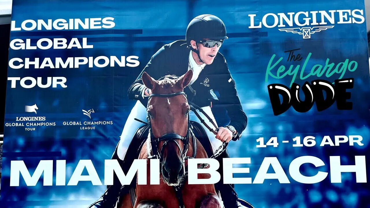 Longines Global Champions Tour in Miami Beach, Florida